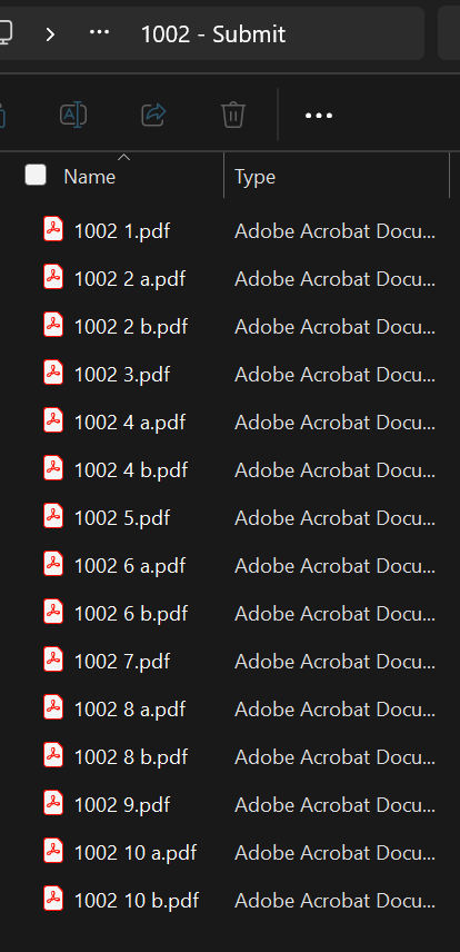 Pressley Drop and Ship screen showing how to name and submit PDF files
